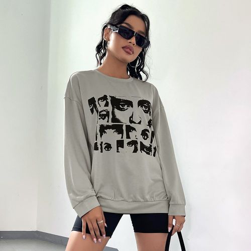 Sweat-shirt figure - SHEIN - Modalova