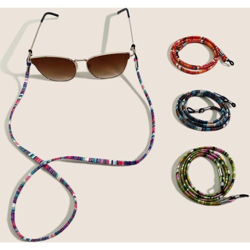 Pièces Corde des lunettes à blocs de couleurs - SHEIN - Modalova
