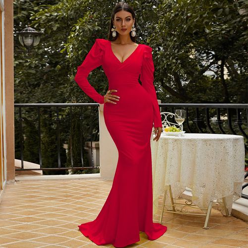 Robe rouge de soiree hot sale