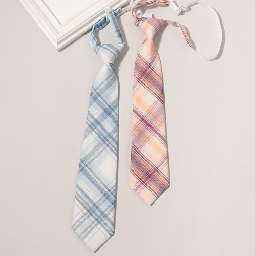 Pièces Cravate à carreaux - SHEIN - Modalova