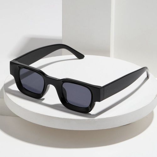 Lunettes de mode à monture carrée avec Corde des lunettes - SHEIN - Modalova