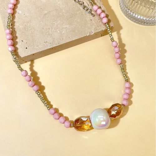 Collier perle colorée - SHEIN - Modalova
