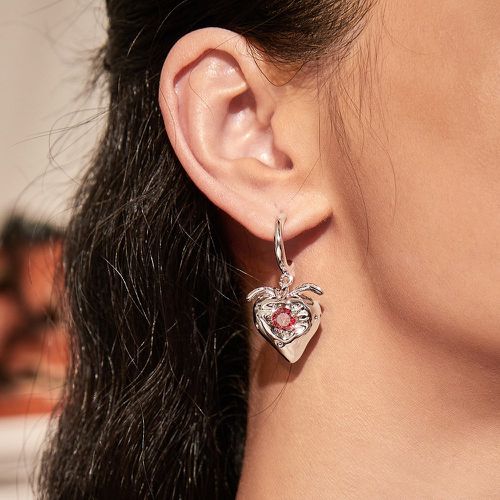 Pendants d'oreilles avec zircone cubique - SHEIN - Modalova