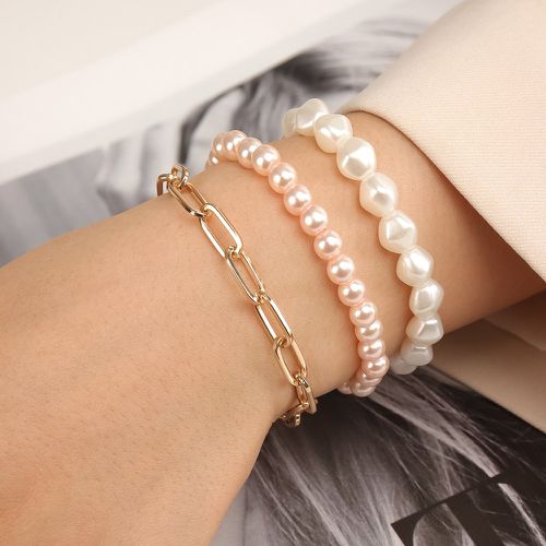 Pièces Bracelet avec fausses perles - SHEIN - Modalova