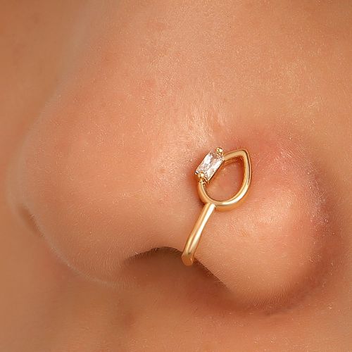 Piercing à nez avec strass - SHEIN - Modalova