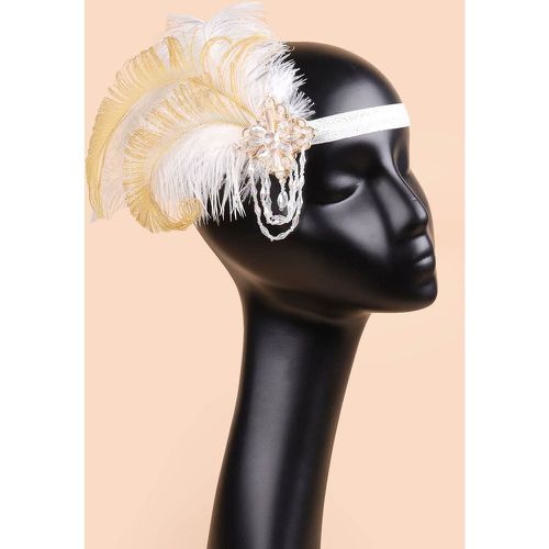 Perle & à détail plume Costume Bandeau pour cheveux - SHEIN - Modalova