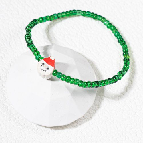 Bracelet avec perlé père Noël - SHEIN - Modalova