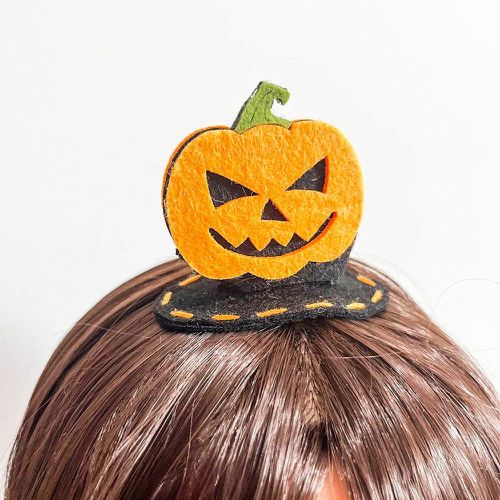 Pince à cheveux halloween à détail citrouille - SHEIN - Modalova