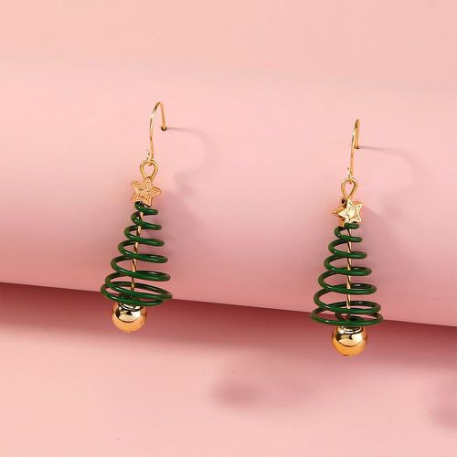 Pendants d'oreilles arbre de Noël & à détail étoile - SHEIN - Modalova