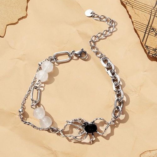 Bracelet avec araignée à perles - SHEIN - Modalova