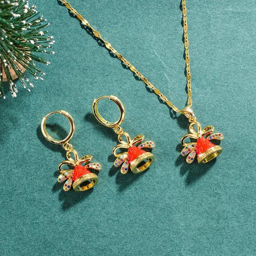 Pièces Set de bijoux Noël à strass - SHEIN - Modalova