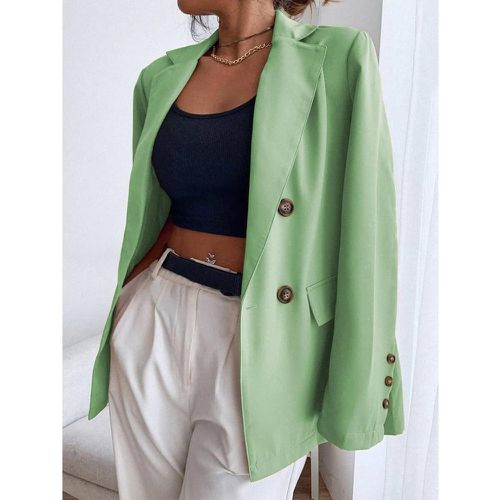 Blazer avec boutons - SHEIN - Modalova