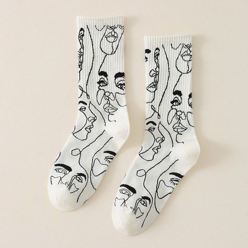 Homme Chaussettes figure - SHEIN - Modalova