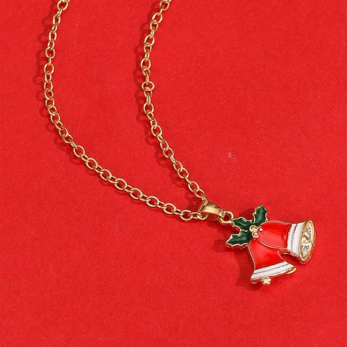 Collier à pendentif clochette Noël - SHEIN - Modalova
