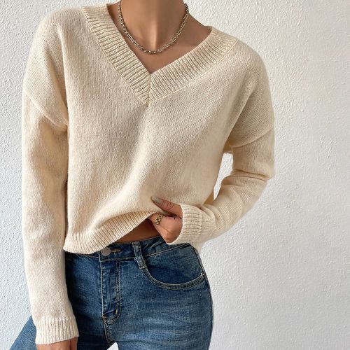 Pull col en V - SHEIN - Modalova