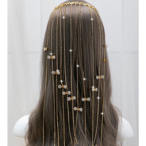 Pièces Set d'accessoires pour cheveux à strass à franges & à fleur - SHEIN - Modalova