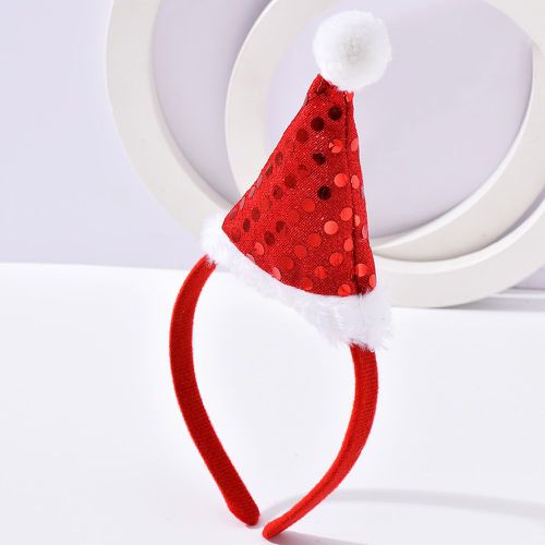 Bandeau chapeau de Noël & à pompons - SHEIN - Modalova