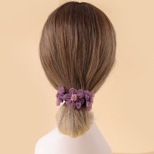 Élastique à cheveux à fleur - SHEIN - Modalova