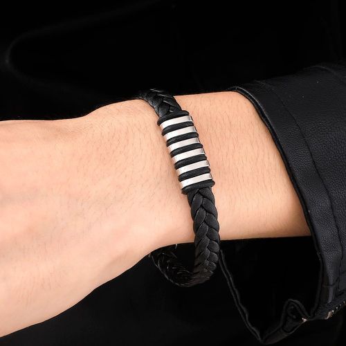 Homme Bracelet tressé bicolore - SHEIN - Modalova