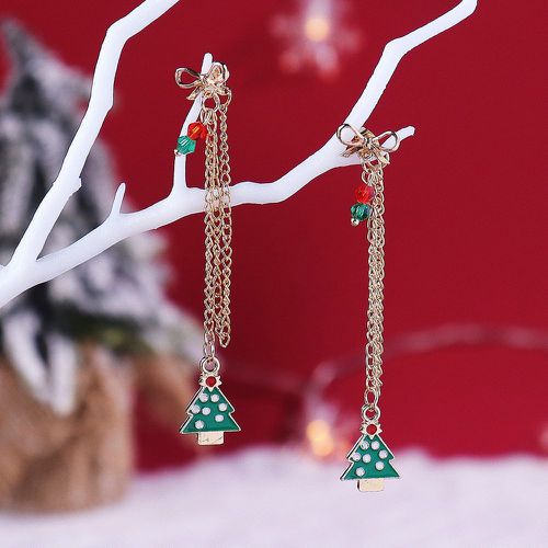Boucles d'oreilles arbre de Noël - SHEIN - Modalova