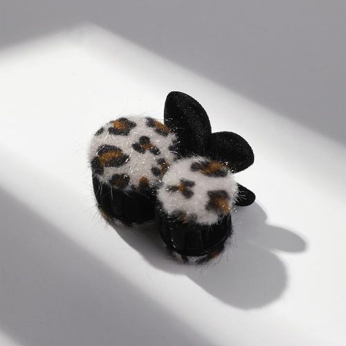 Griffe à cheveux à motif léopard design cerise - SHEIN - Modalova
