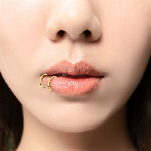 Anneau à lèvres minimaliste - SHEIN - Modalova