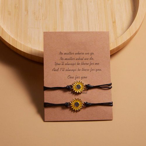 Pièces Bracelet à fleur couple - SHEIN - Modalova