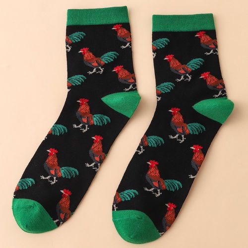 Homme Chaussettes poulet motif - SHEIN - Modalova