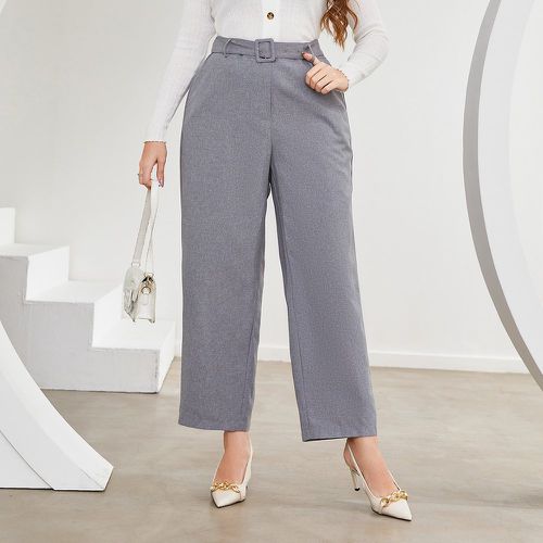 Pantalon tailleur taille haute à poche ceinturé - SHEIN - Modalova