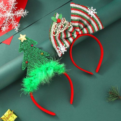 Pièces Bandeau arbre de Noël & à nœud papillon - SHEIN - Modalova