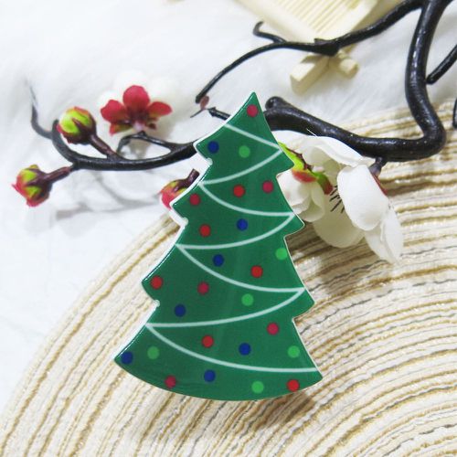 Griffe à cheveux design arbre de Noël - SHEIN - Modalova