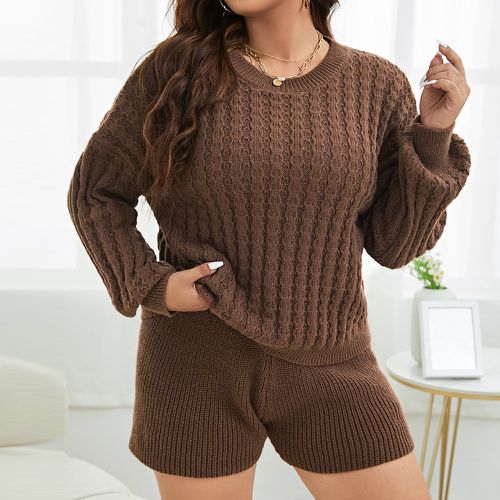 Pull & Short en tricot - SHEIN - Modalova