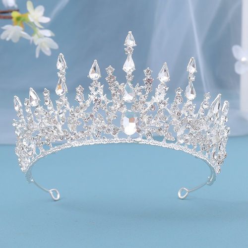 Bandeau avec strass design couronne de mariée - SHEIN - Modalova