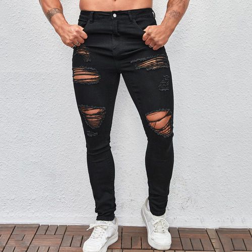 Homme Jean skinny déchiré - SHEIN - Modalova