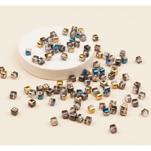 Pièces de couleur aléatoire cube en forme de DIY perle - SHEIN - Modalova