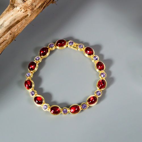Bracelet perlé avec strass - SHEIN - Modalova