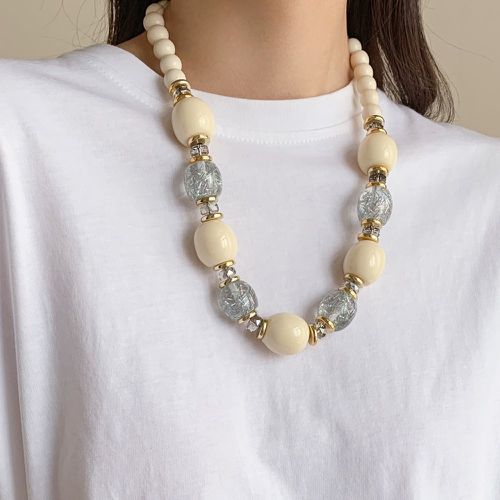 Collier à perles minimaliste - SHEIN - Modalova