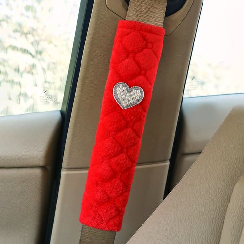 Pièce Coussin de ceinture de siège de voiture à détail cœur - SHEIN - Modalova