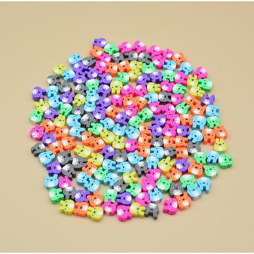 Pièces de couleur aléatoire design lapin DIY perle - SHEIN - Modalova