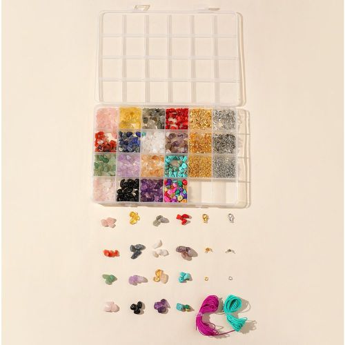 Boîte à cristal naturel DIY perle - SHEIN - Modalova