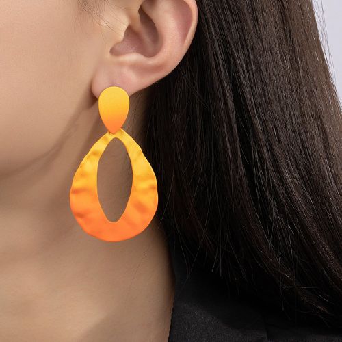 Boucles d'oreilles à design goutte d'eau ajouré - SHEIN - Modalova