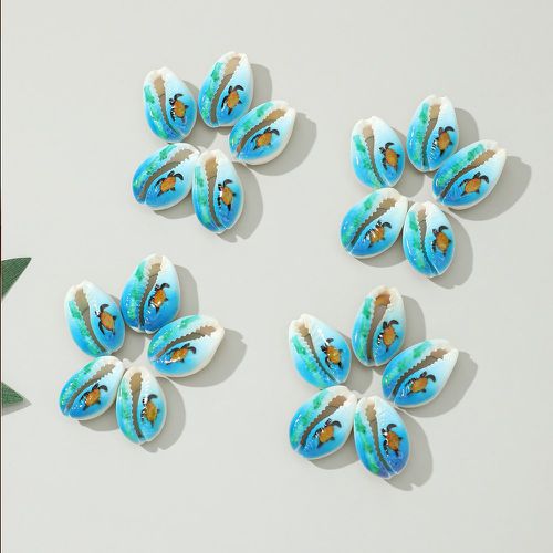 Pièces tortue motif design coquille DIY perle - SHEIN - Modalova