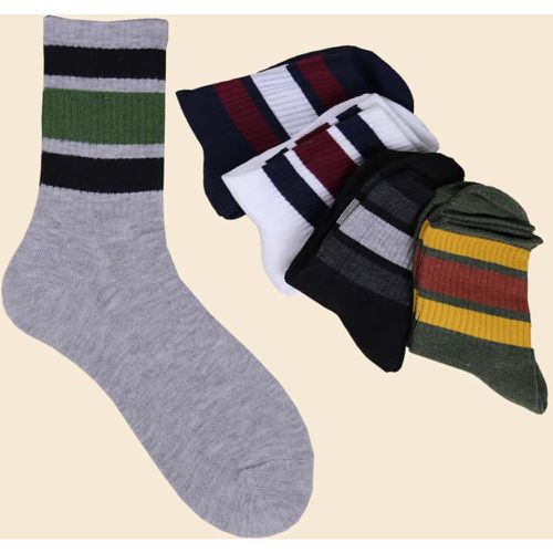 Paires Chaussettes à rayures - SHEIN - Modalova