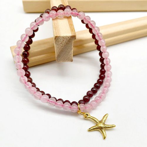 Bracelet perlé étoile de mer breloque - SHEIN - Modalova