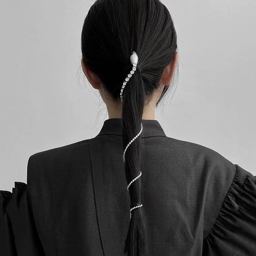 Épingle à cheveux à strass design serpent - SHEIN - Modalova