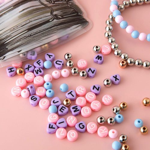 Set perle & élastique Ficelle Accessoire de bijoux DIY - SHEIN - Modalova