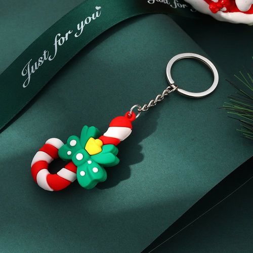 Porte-clés Noël bonbons canne breloque - SHEIN - Modalova