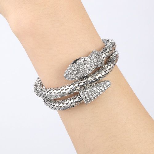 Bracelet avec strass design serpent - SHEIN - Modalova