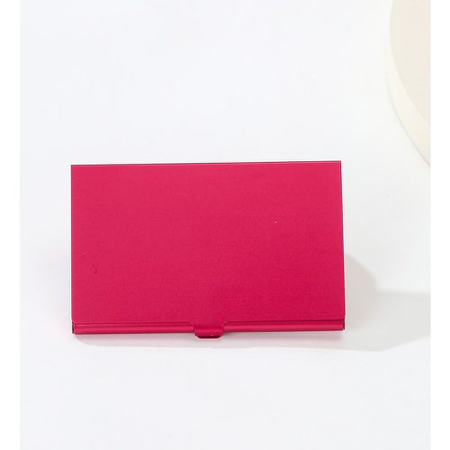 Porte-cartes minimaliste à rabat - SHEIN - Modalova