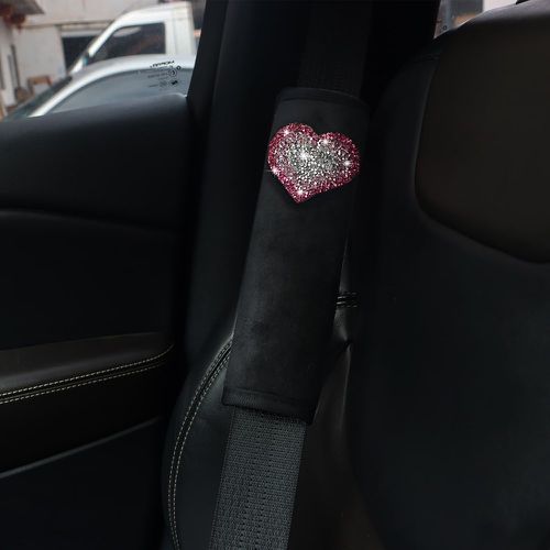 Pièce Couverture de ceinture de sécurité de voiture avec motif cœur - SHEIN - Modalova